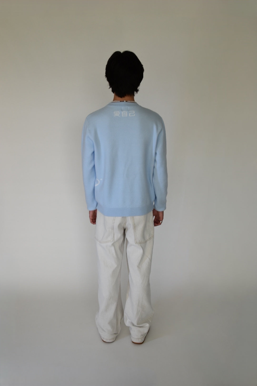 Knitted Sweater blue